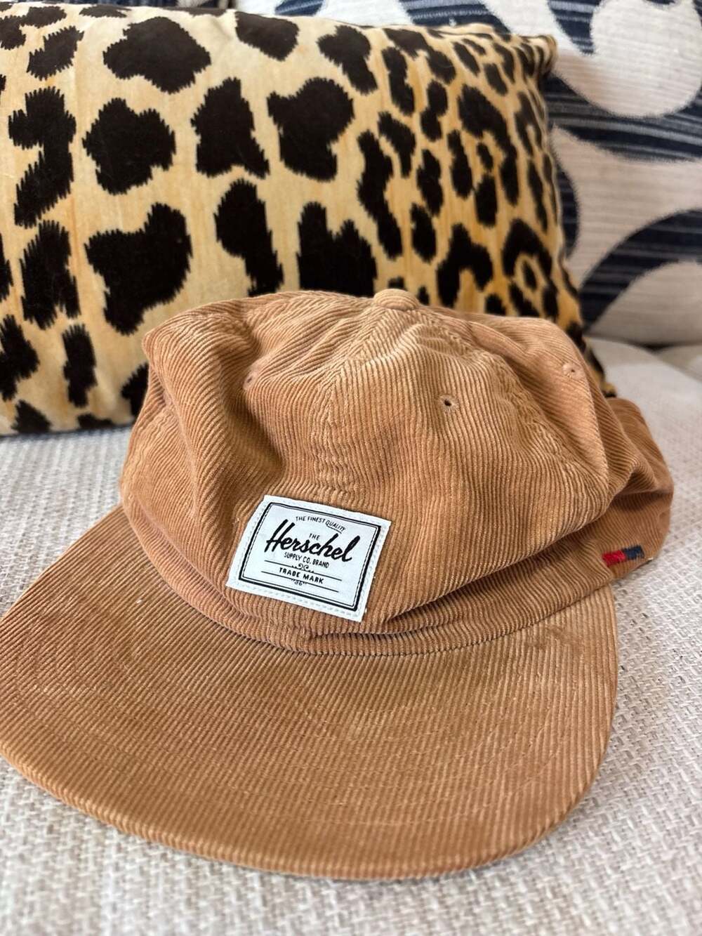 Herschel Corduroy Brown Baseball Hat